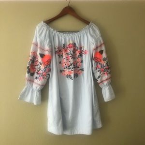 Free People cotton dress mini size M